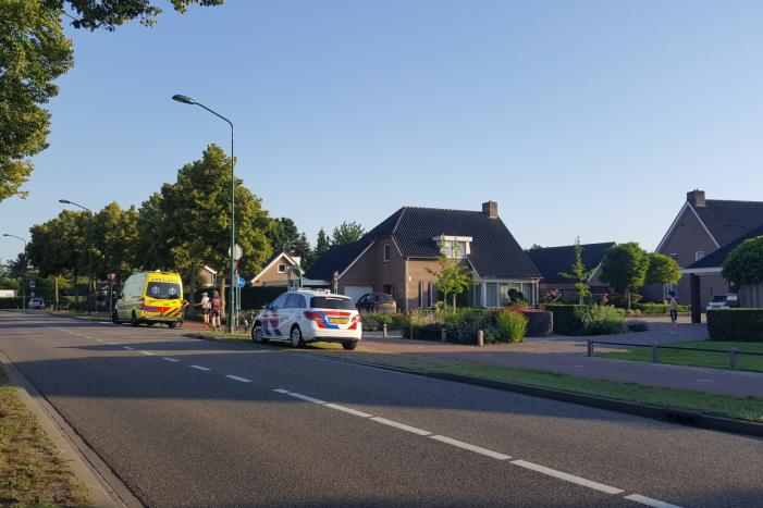 Kind komt in botsing met wielrenners