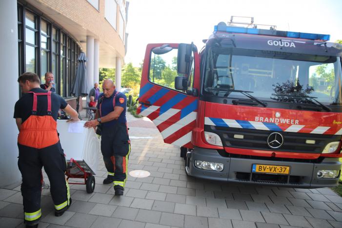Kortsluiting in wasmachine veroorzaakt brand