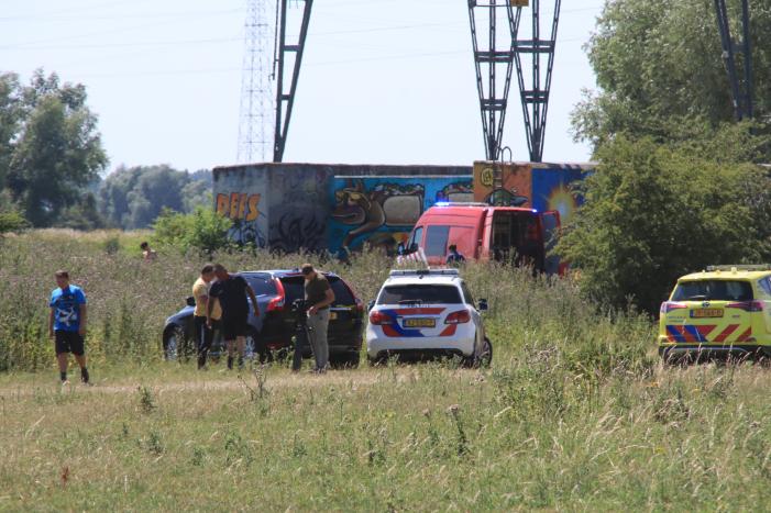 Traumahelikopter aanwezig bij grote zoekactie
