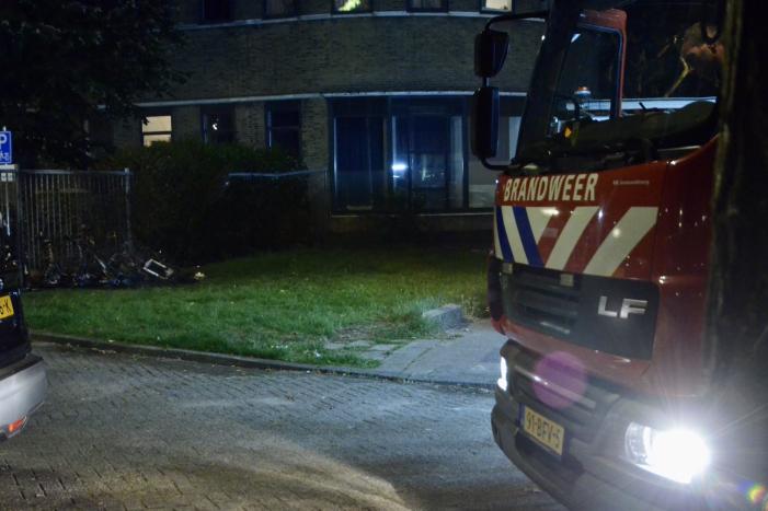 Vier scooters verwoest door brand