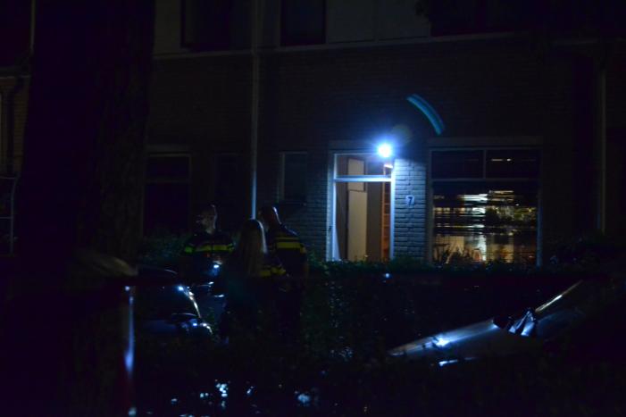 Woning beschoten, twee personen aangehouden