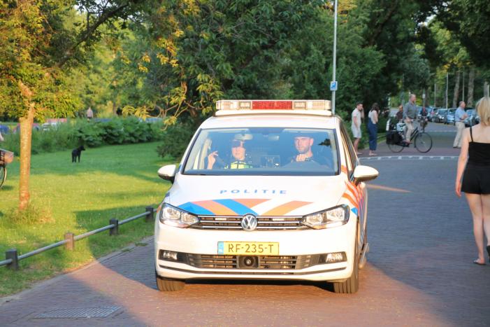 Twee personen aangehouden na achtervolging