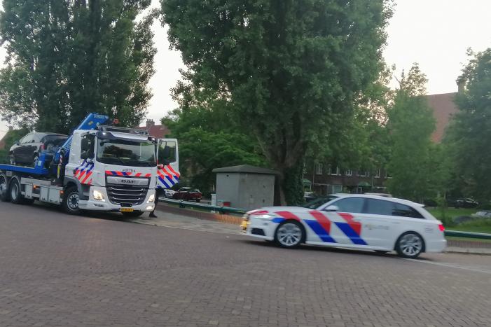Twee personen aangehouden na achtervolging