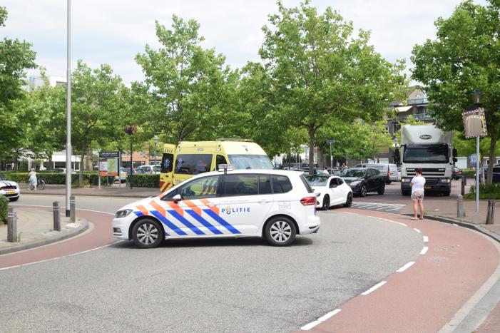 Fietser gewond na aanrijding met auto