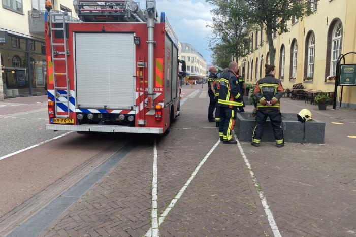 Brandgerucht bij Cheese Experience