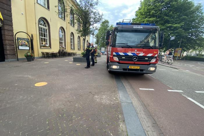 Brandgerucht bij Cheese Experience