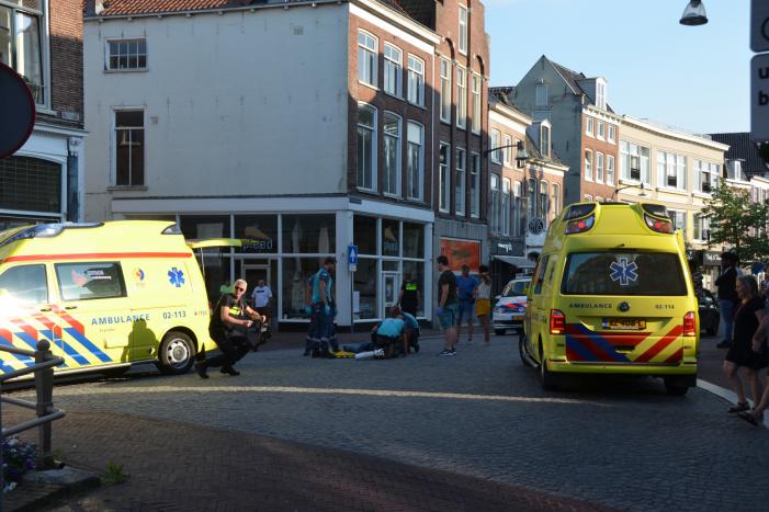 Voetganger gewond na aanrijding met auto