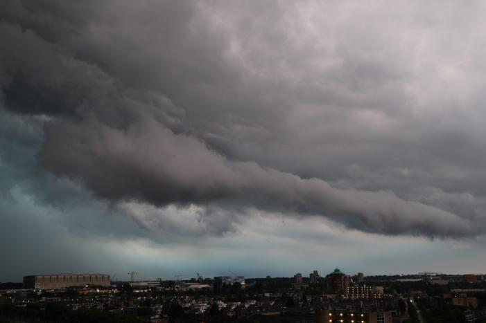 Onweersbuien verdrijven hitte