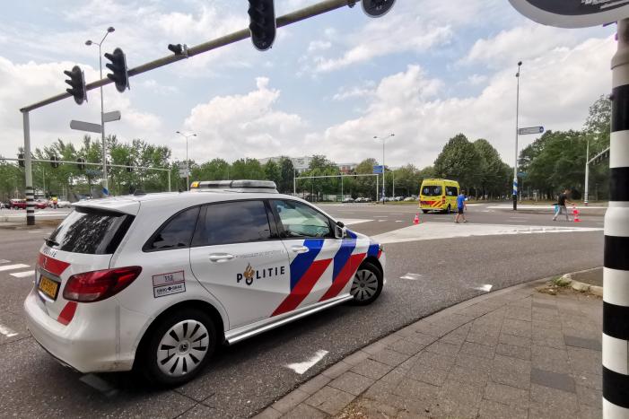 Fietser gewond na valpartij