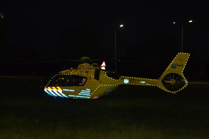 Vrouw zwaargewond na valpartij