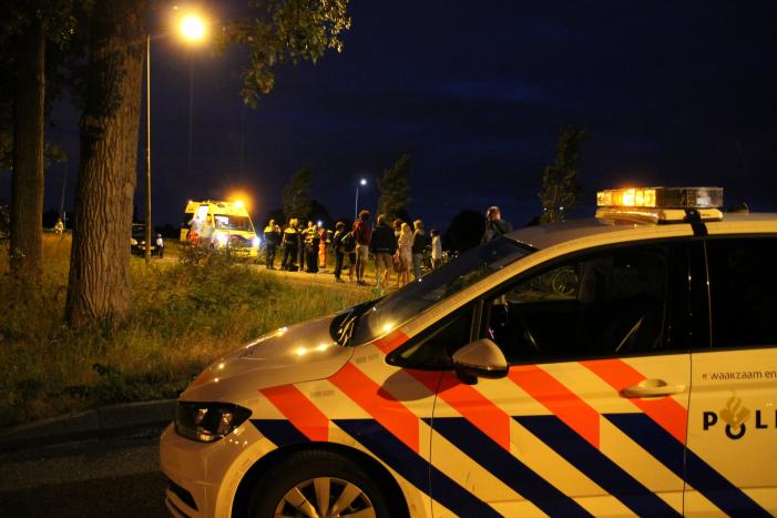 Vrouw zwaargewond na valpartij