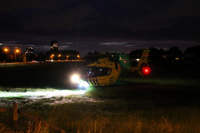 Vrouw zwaargewond na valpartij