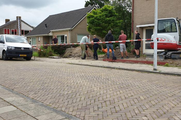 Menselijke botresten gevonden tijdens werkzaamheden bij woning