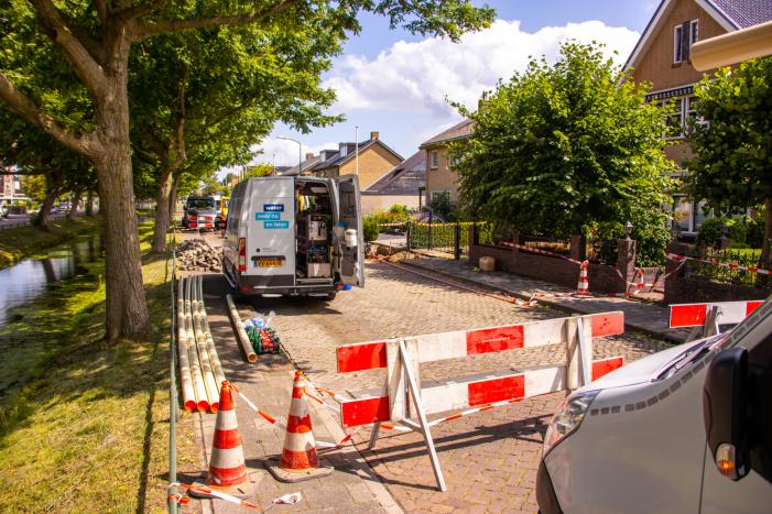 Bunschoten geteisterd door waterlekkages