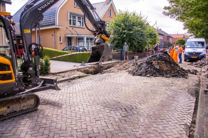 Bunschoten geteisterd door waterlekkages