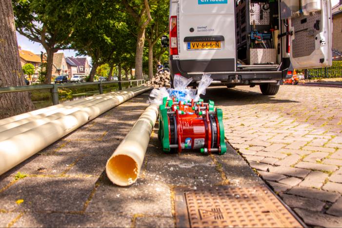 Bunschoten geteisterd door waterlekkages