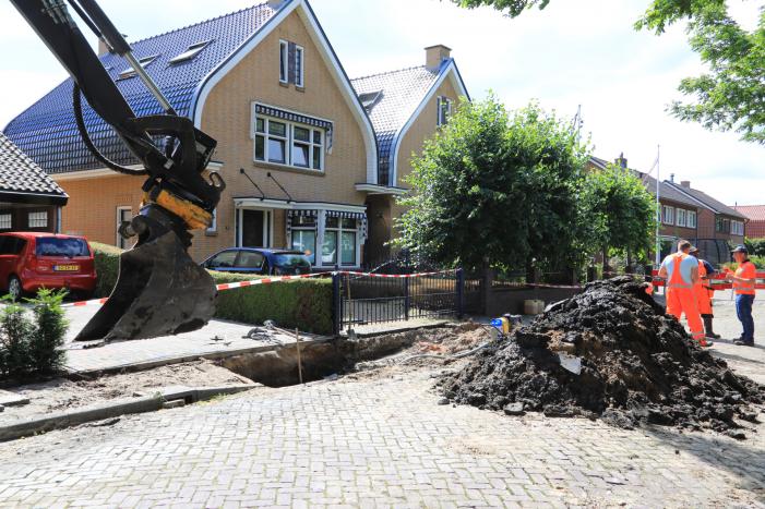 Bunschoten geteisterd door waterlekkages