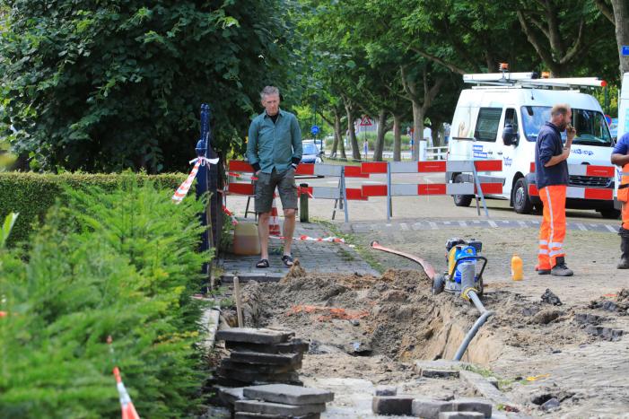 Bunschoten geteisterd door waterlekkages