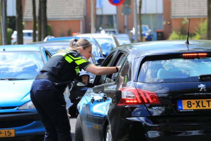 Overstekend kindje op fiets aangereden
