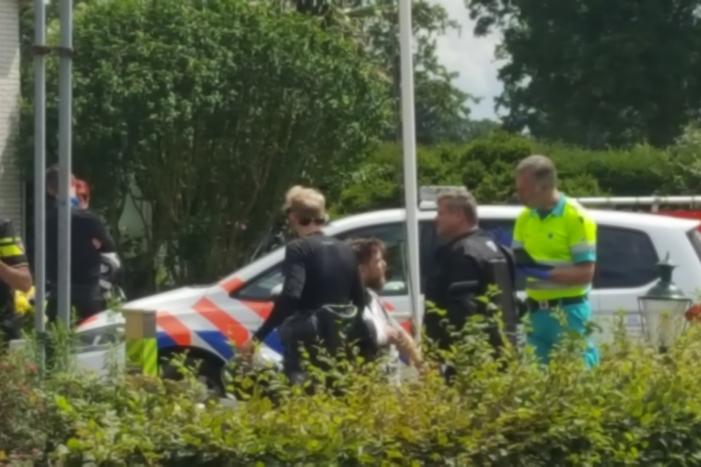 Motorrijder in botsing met auto