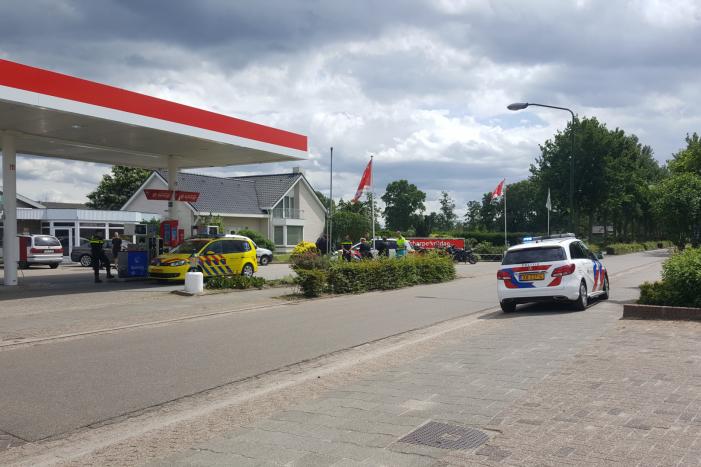 Motorrijder in botsing met auto