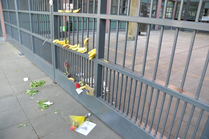 Bananen neergelegd bij Rechtbank Noord-Nederland