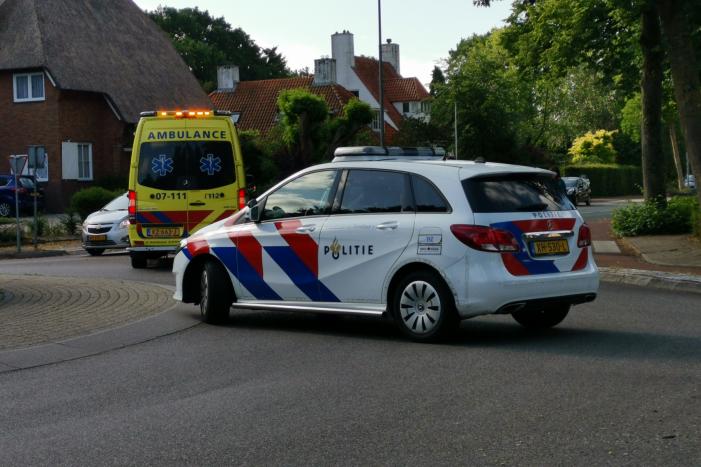 Overstekende fietser aangereden op rotonde