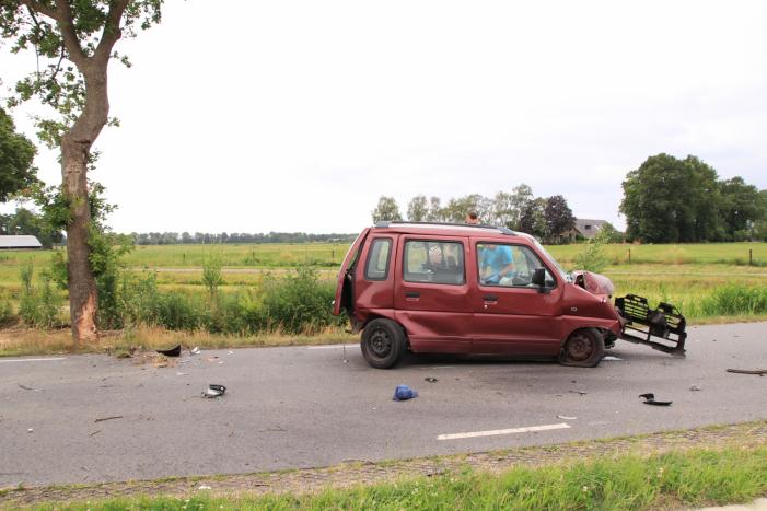 Gewonde en forse schade bij ongeval