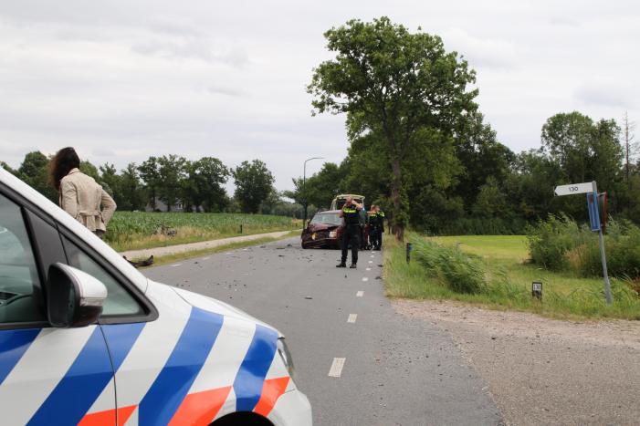 Gewonde en forse schade bij ongeval