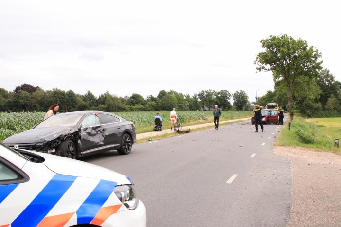Gewonde en forse schade bij ongeval