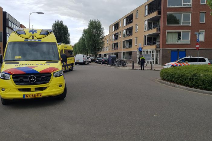 Mogelijk zou er een steekpartij in een woning hebben plaats gevonden in #Goverwelle. #Gouda.
