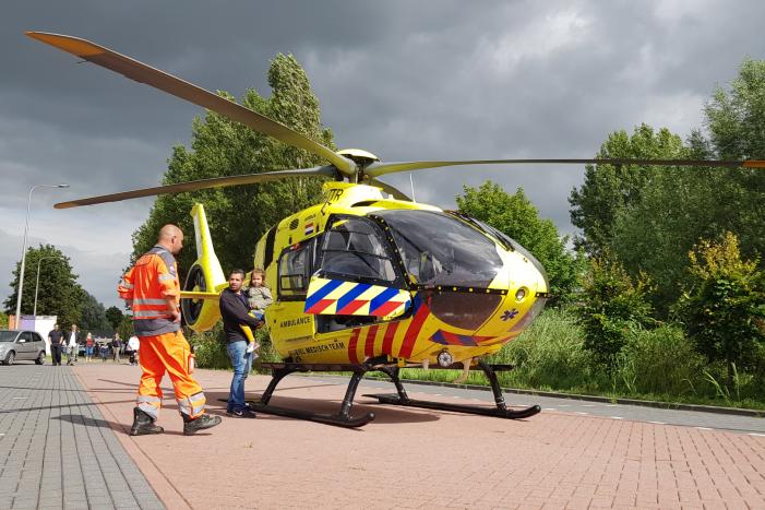 Traumahelikopter ingezet voor incident in flatwoning