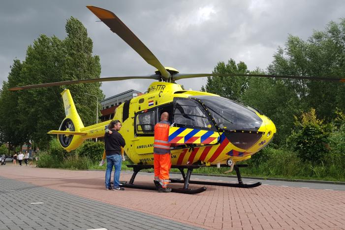 Traumahelikopter ingezet voor incident in flatwoning