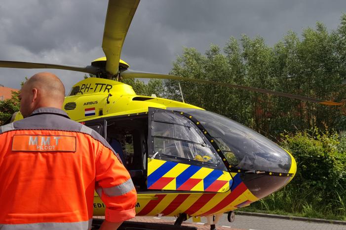 Traumahelikopter ingezet voor incident in flatwoning