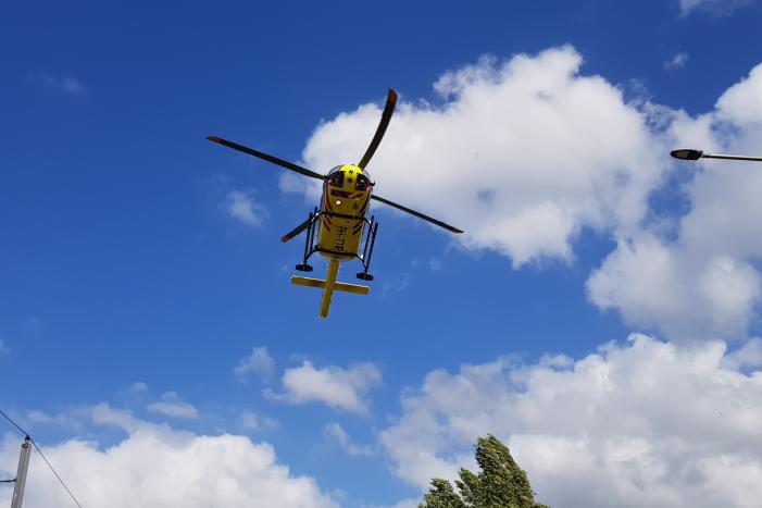 Traumahelikopter ingezet voor incident in flatwoning