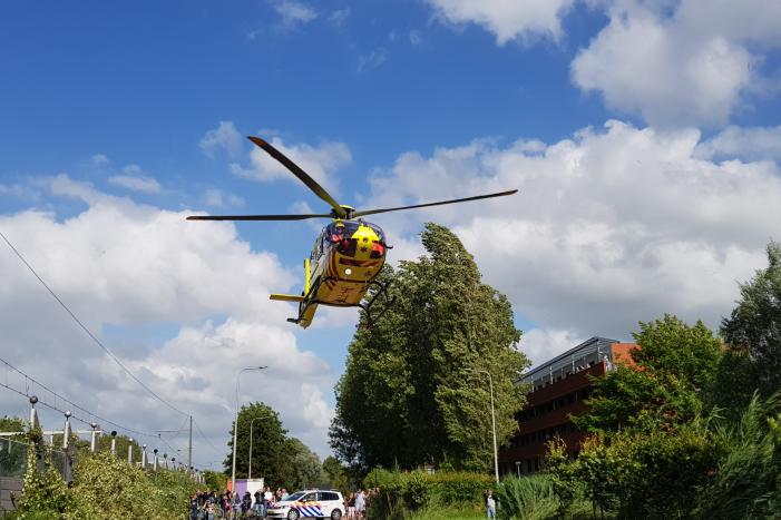 Traumahelikopter ingezet voor incident in flatwoning
