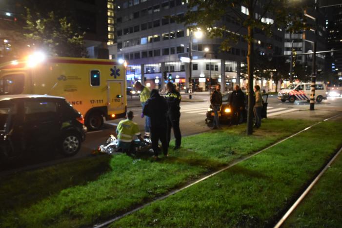 Gewonde bij aanrijding op kruising