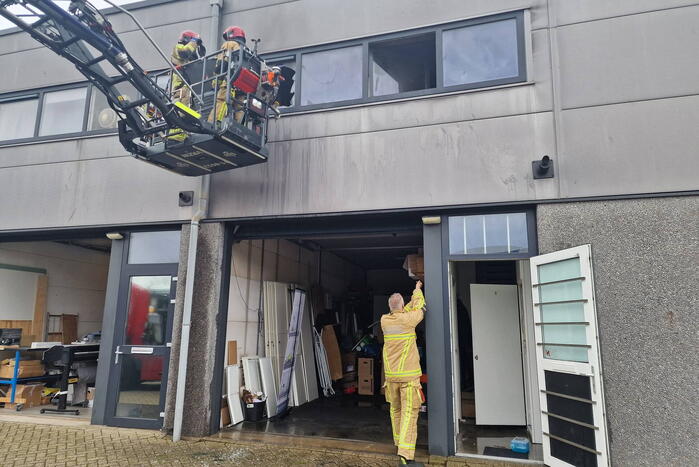 Hennepkwekerij aangetroffen tijdens brand