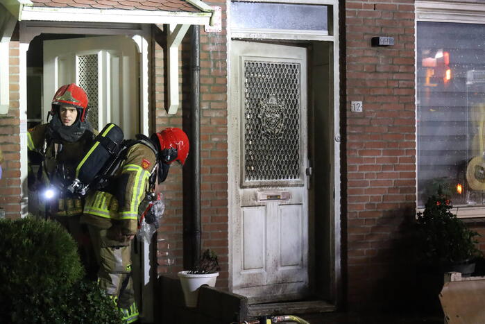 Brandstichting bij woning