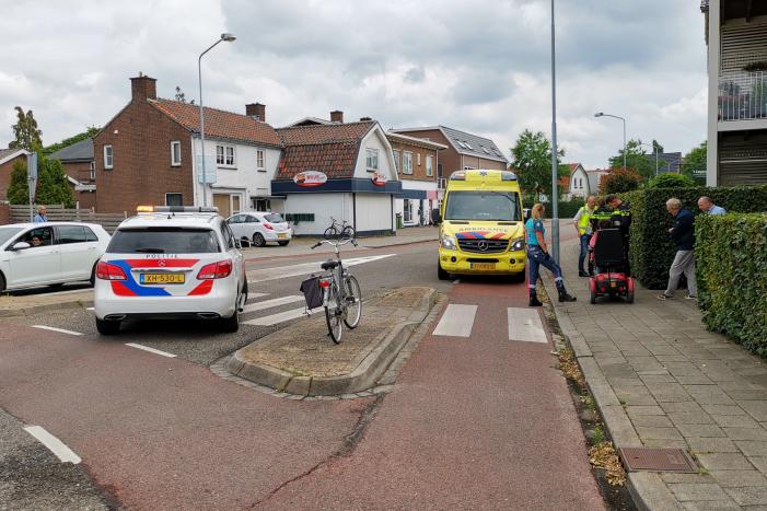 Scootmobiel-rijdster raakt gewond na eenzijdig ongeval