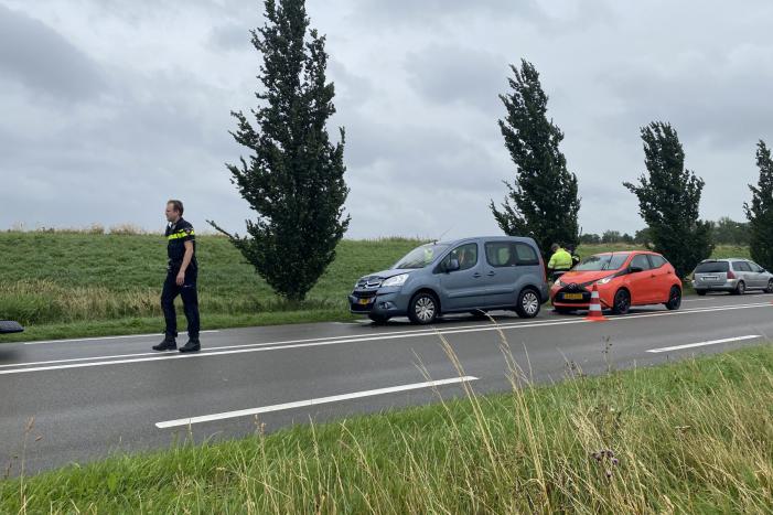 Meerdere voertuigen betrokken bij kop-staartbotsing