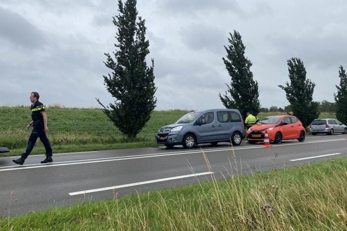 Meerdere voertuigen betrokken bij kop-staartbotsing