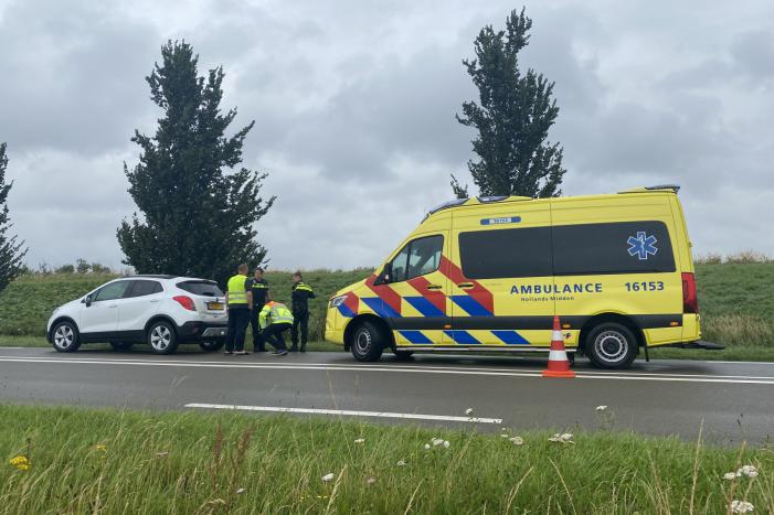Meerdere voertuigen betrokken bij kop-staartbotsing