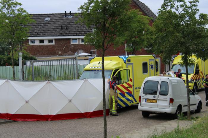 Duitse traumahelikopter landt voor ongeval