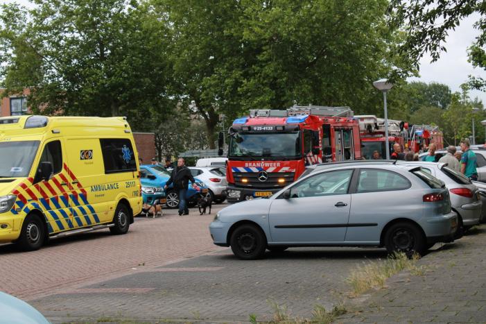 Brand in appartementencomplex