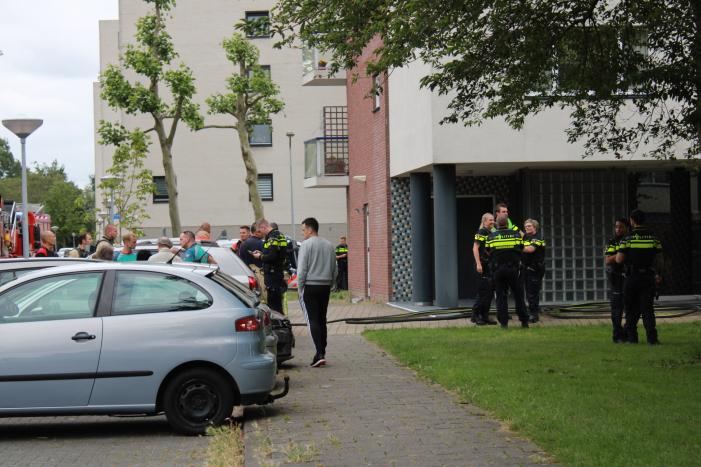 Brand in appartementencomplex