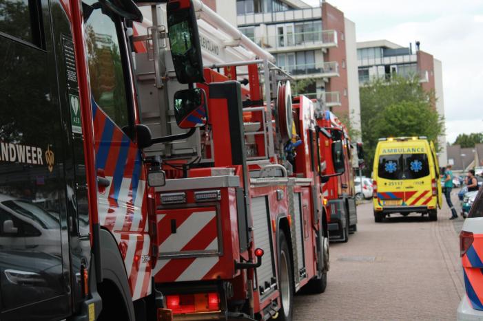 Brand in appartementencomplex
