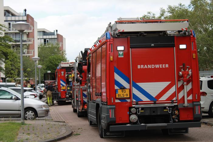 Brand in appartementencomplex