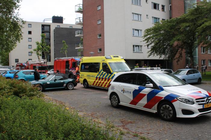 Brand in appartementencomplex