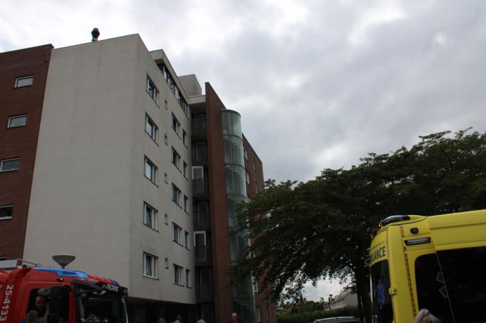 Brand in appartementencomplex